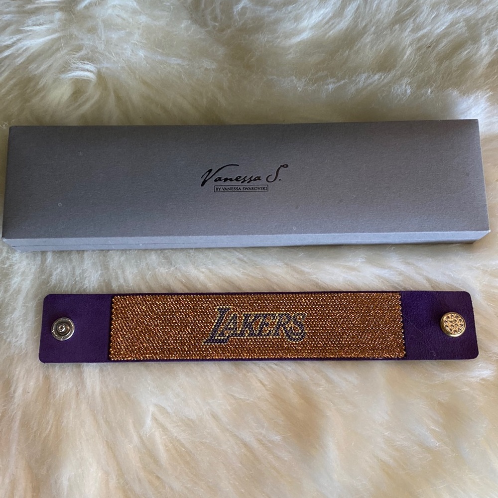 Swarovski Lakers Crystal Bracelet